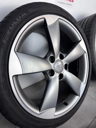 LLANTAS AUDI ROTOR 18 ORIGINALES CON NEUMÁTICOS