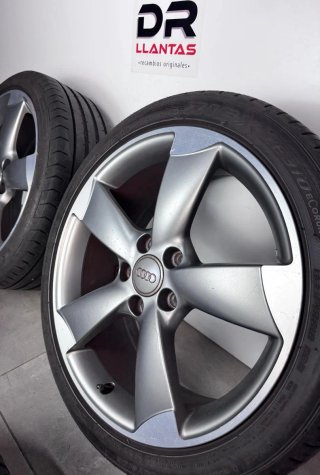LLANTAS AUDI ROTOR 18 ORIGINALES CON NEUMÁTICOS