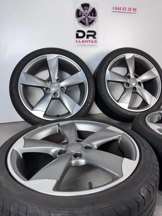 LLANTAS AUDI ROTOR 18 ORIGINALES CON NEUMÁTICOS