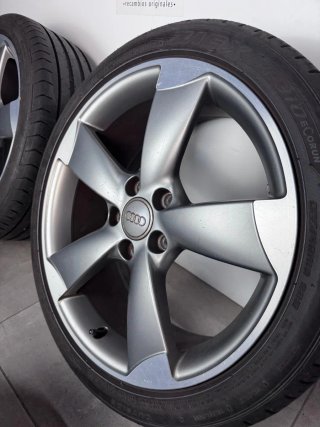 LLANTAS AUDI ROTOR 18 ORIGINALES CON NEUMÁTICOS