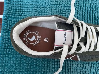 Zapatillas casuales verdes y marrones T43