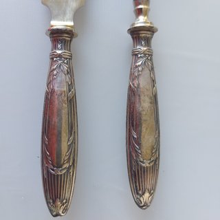 Set posate pesce/dolce Argento 800 fine 800