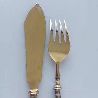 Set posate pesce/dolce Argento 800 fine 800
