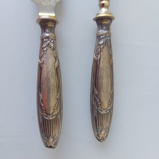 Set posate pesce/dolce Argento 800 fine 800