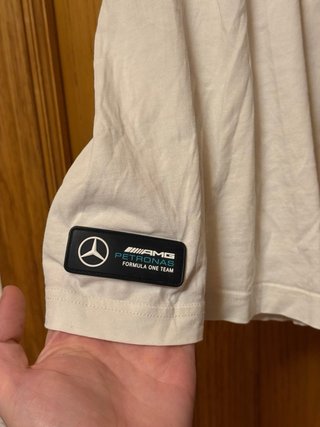 Camiseta Puma Mercedes AMG F1 Blanca