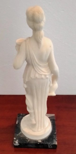Statua vintage Dea greca Ebe