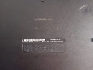 Portátil Dell Latitude 3400 Negro