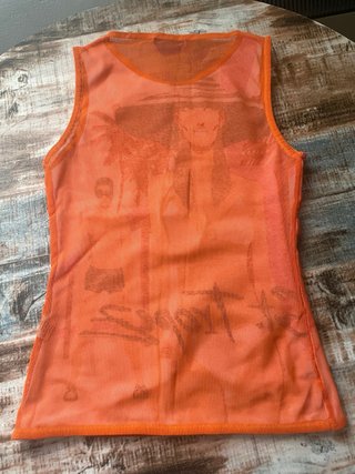 Top Custo Barcelona Talla S Estampado Playa
