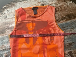 Top Custo Barcelona Talla S Estampado Playa