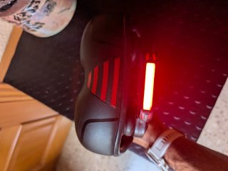 Sillín Bici Comfort con Luz LED