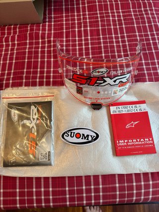 Casco Suomy S1 XR GP Talla M Replica Bagnaia