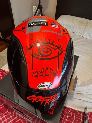 Casco Suomy S1 XR GP Talla M Replica Bagnaia