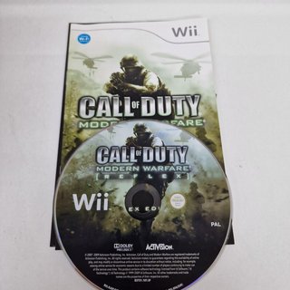 Videojuego Wii Call Of Duty Modern Warfare