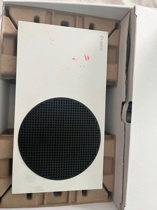 Xbox Series S Microsoft, con mando, cables y caja