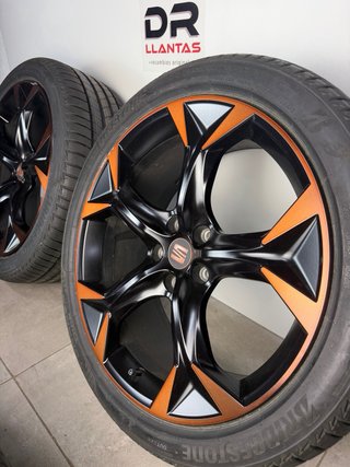 LLANTAS CUPRA 19 BRONCE ORIGINALES CON NEUMÁTICOS