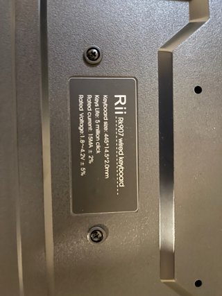 Tastiera USB Nera con Controlli Multimediali