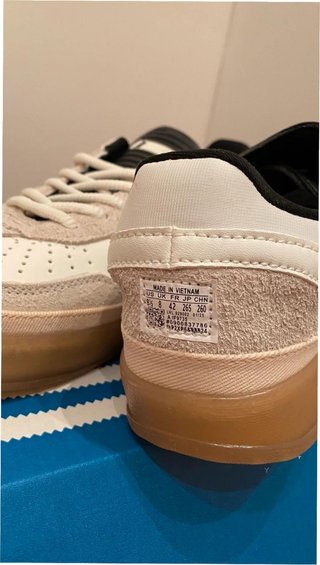 Adidas Gazelle Indoor Talla 42 Beige/Blanco