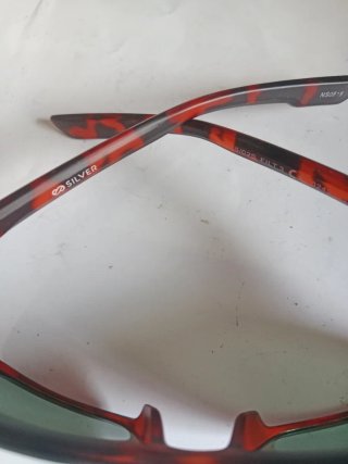 Gafas de sol Silver negras y rojas