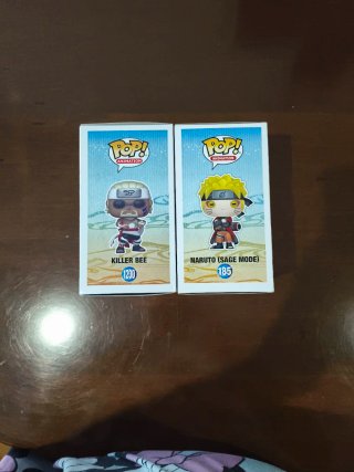 Funko Pop Naruto Sage Mode y Killer Bee