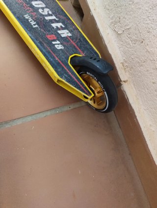 Patinete Bestial Wolf B18 Amarillo
