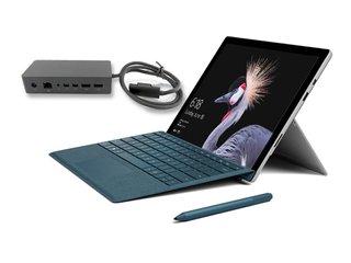 Tablet Microsoft Surface Pro 5 + Teclado + Dock