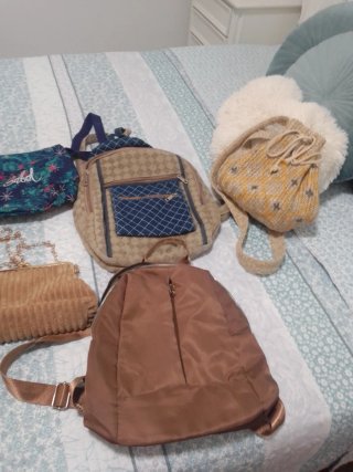 Lote 8 Bolsos y Mochilas