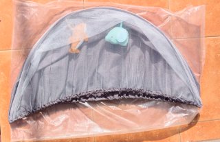 Hamaca Mecedora Bebé Beige y Gris