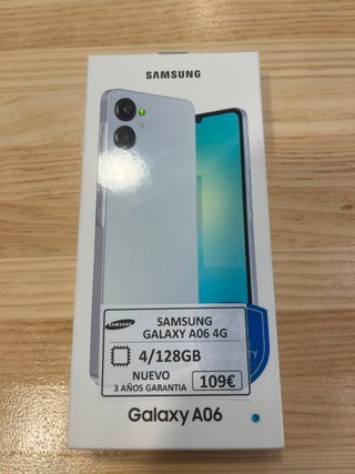 Samsung Galaxy A06 4G 128GB Blanco
