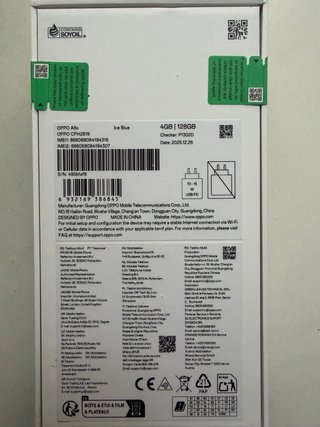 Oppo A6x 5G Azul 128GB