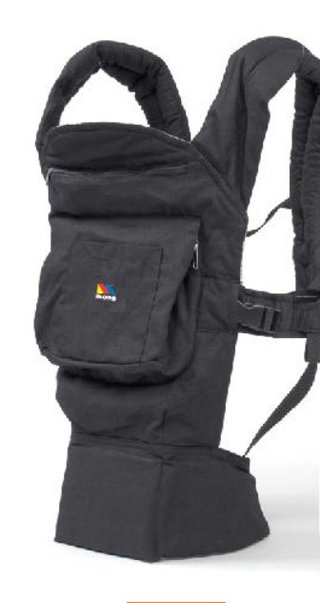 Mochila Portabebés Negra MOLTO