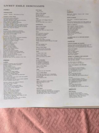 Berlioz; Romeo y Juliette , doble vinilo