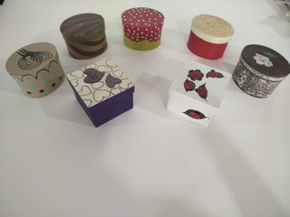 Cajitas decorativas artesanales