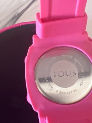 Reloj Tous Digital Correa Silicona Rosa