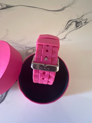 Reloj Tous Digital Correa Silicona Rosa