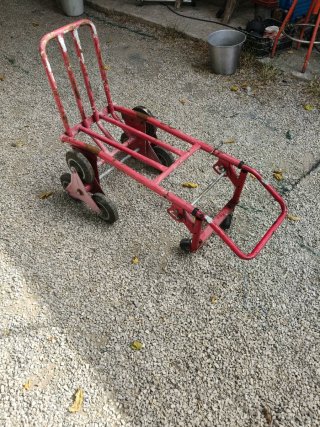 Carretilla Sube Escaleras de acero