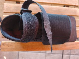 Zapato postoperatorio tacón invertido