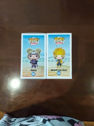 Funko Pop Naruto Six Path y Temari