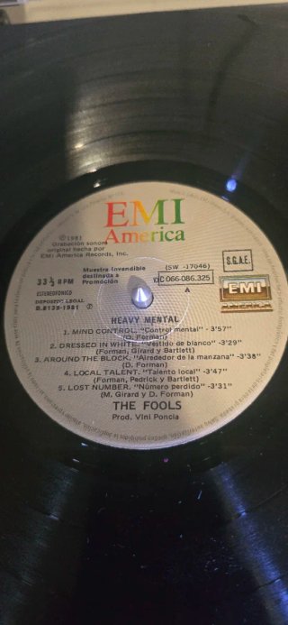 The Fools - Heavy Mental LP