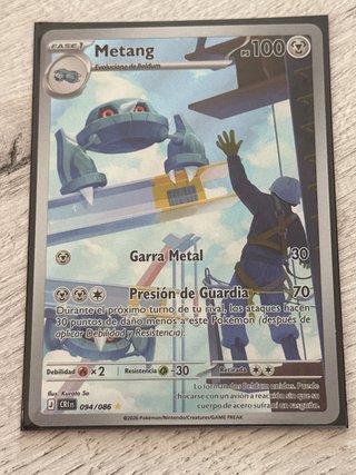 Carta Pokémon Metang Fase 1