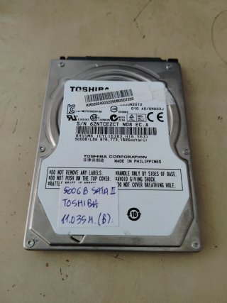 LOTE 4 DISCOS DUROS 500GB SATA