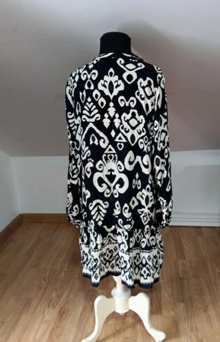 Vestido Túnica Zara Estampado Talla M