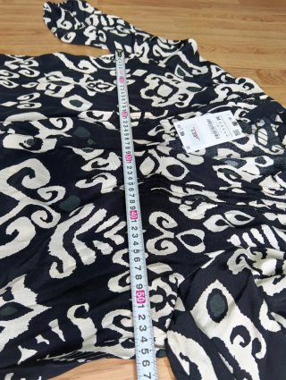 Vestido Túnica Zara Estampado Talla M
