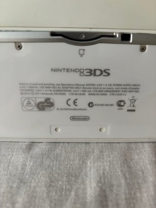 Nintendo 3DS Blanca