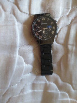 Reloj Geneva Negro nuevo