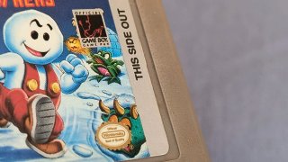 Snow Brothers Game Boy Cartuccia Originale