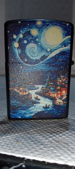 Lott o uno per un Zippo tipo VIP seria Van Gogh