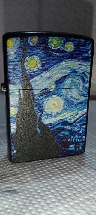 Lott o uno per un Zippo tipo VIP seria Van Gogh