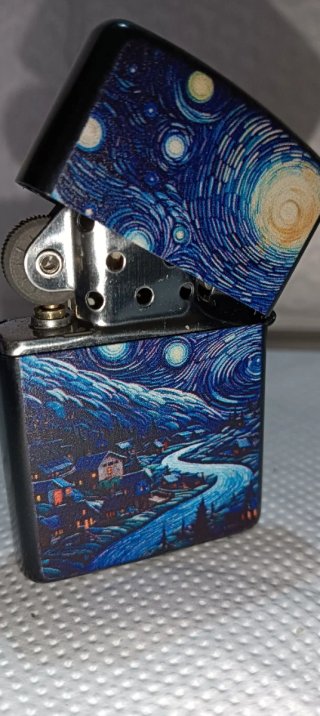 Lott o uno per un Zippo tipo VIP seria Van Gogh