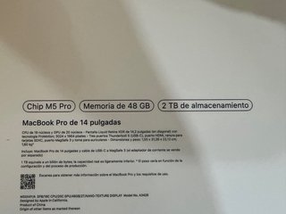 MacBook M5 Pro Space Gray 14”