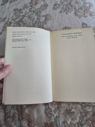 Oggi non è giornata i diari di Federica, Dora, ...